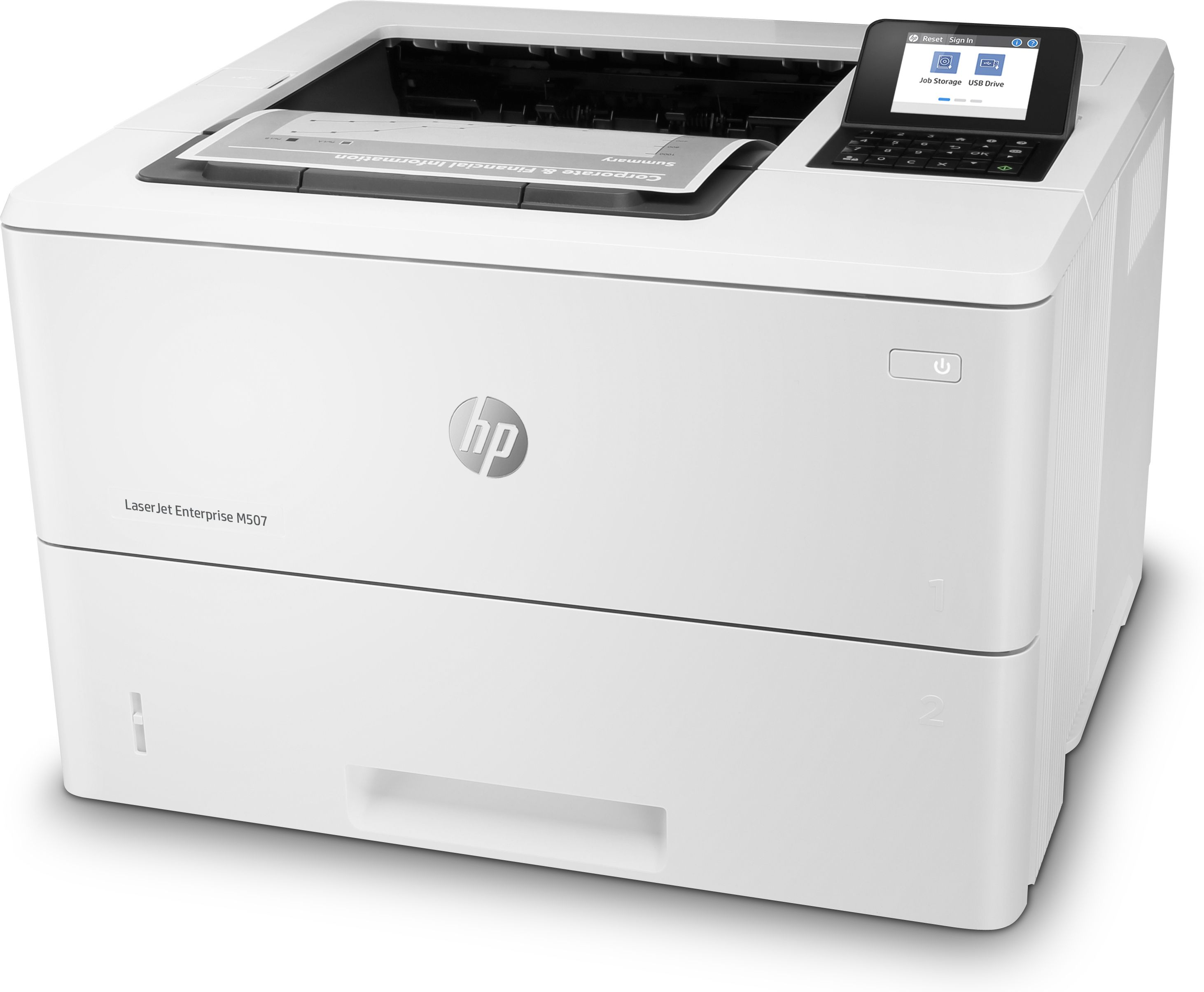 HP LaserJet Enterprise M507dn Up to 43 ppm